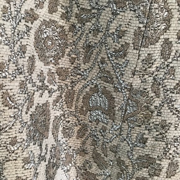 Isda & Co | Faux Fur Collar Jacquard Coat - Picture 11 of 12